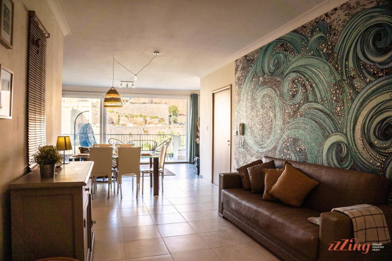 A Holiday Home In Mellieha With Gorgeous Views 外观 照片