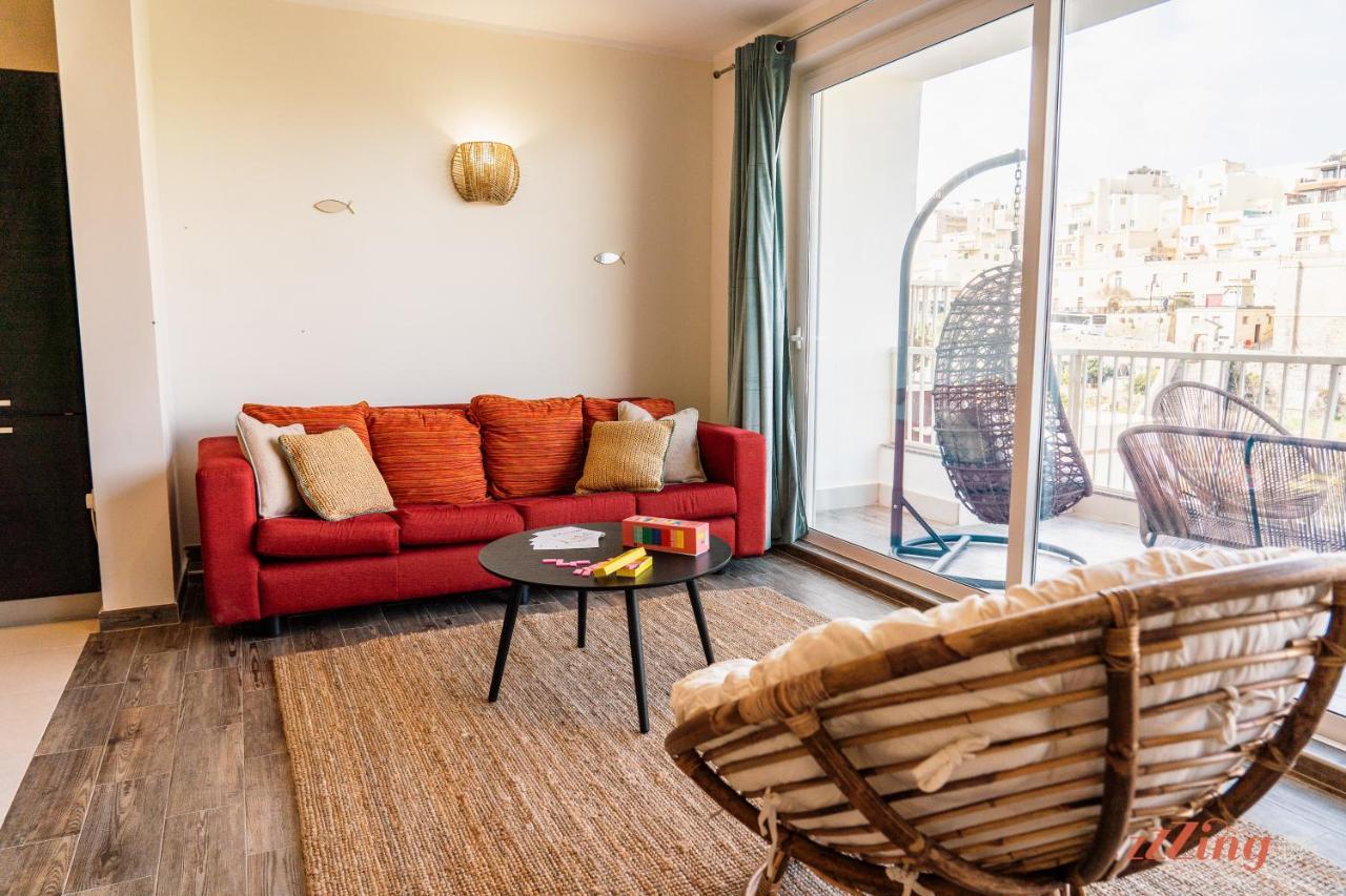 A Holiday Home In Mellieha With Gorgeous Views 外观 照片